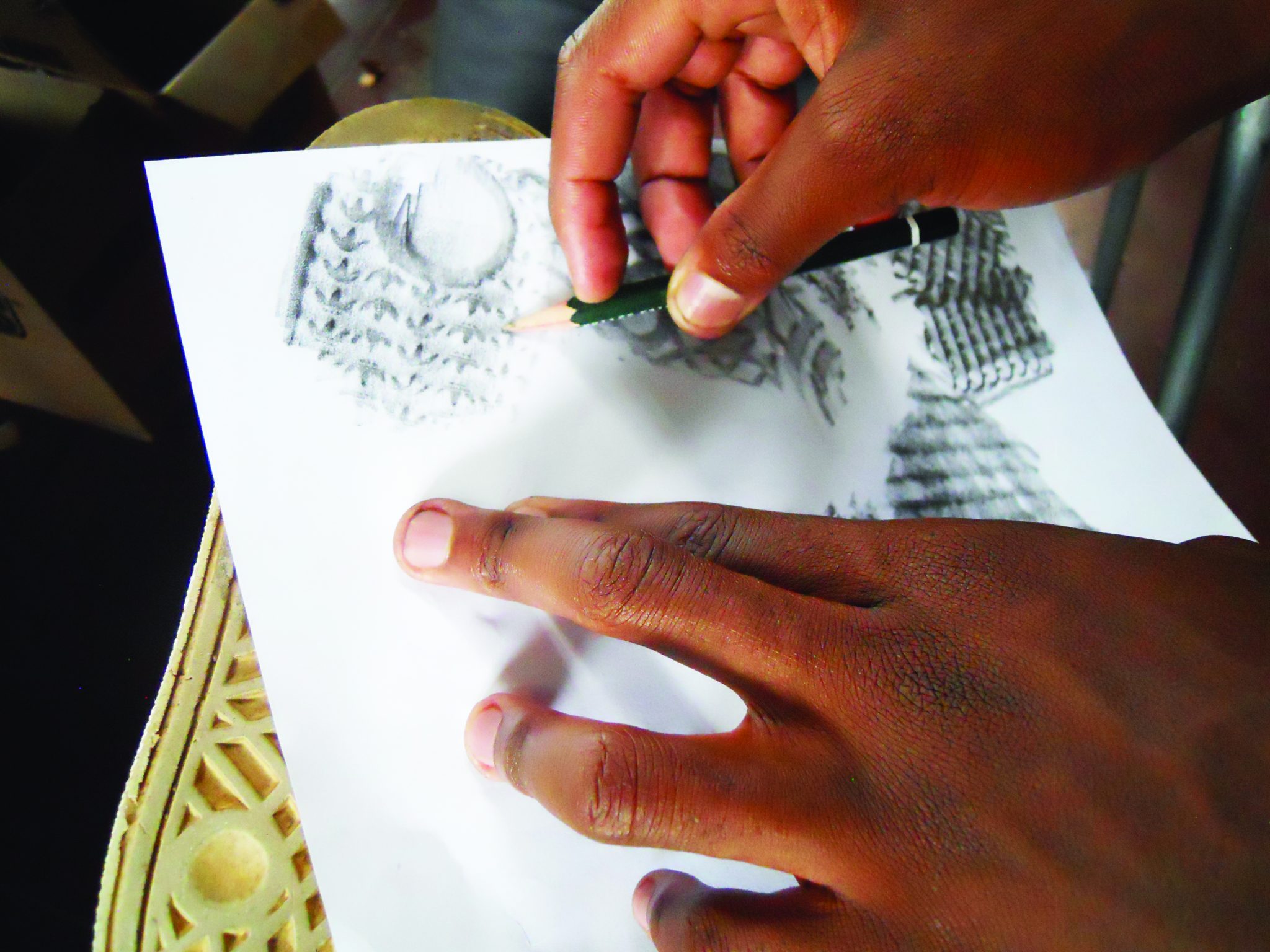 Texture Rubbings Adventuring into Art